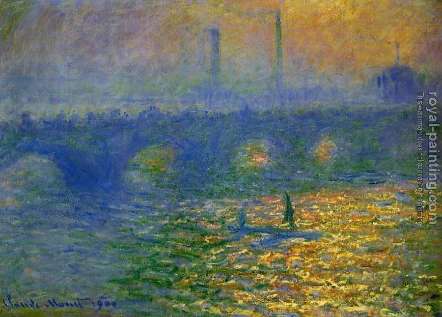 Claude Oscar Monet : Waterloo Bridge II